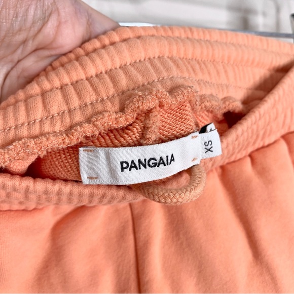 Pangaia 365 Midweight Set: Crew Sweatshirt & Shorts (Sz S/XS) Peach Perfect - Picture 16 of 16